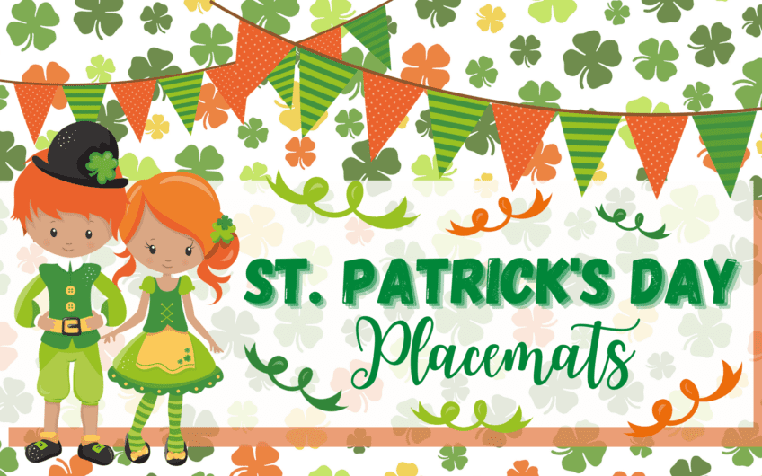 st. Patrick's day placemats